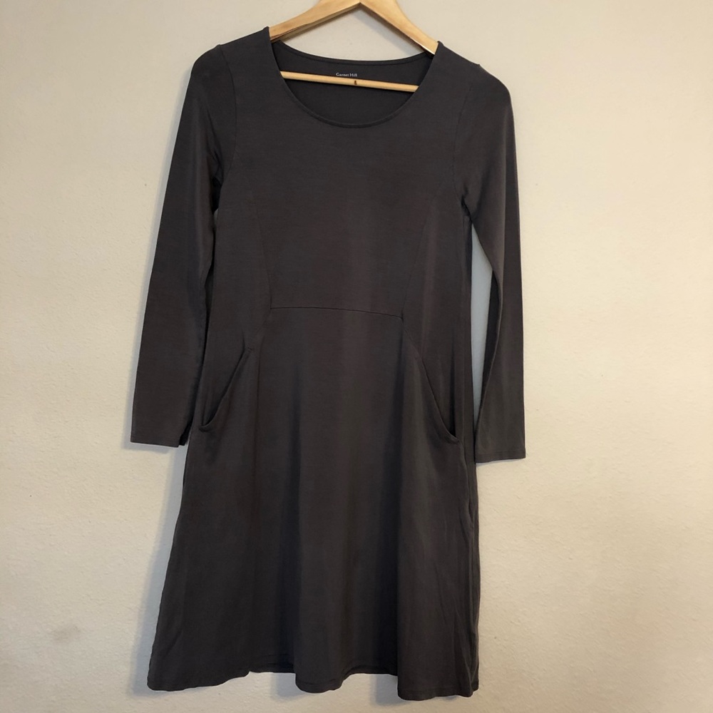 - Garnet Hill Everyday‎ A-Line Dress - Picture 2 of 9